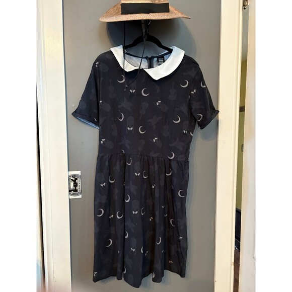 Cakeworthy Wednesday Adams black size 2xl dress - Picture 1 of 8